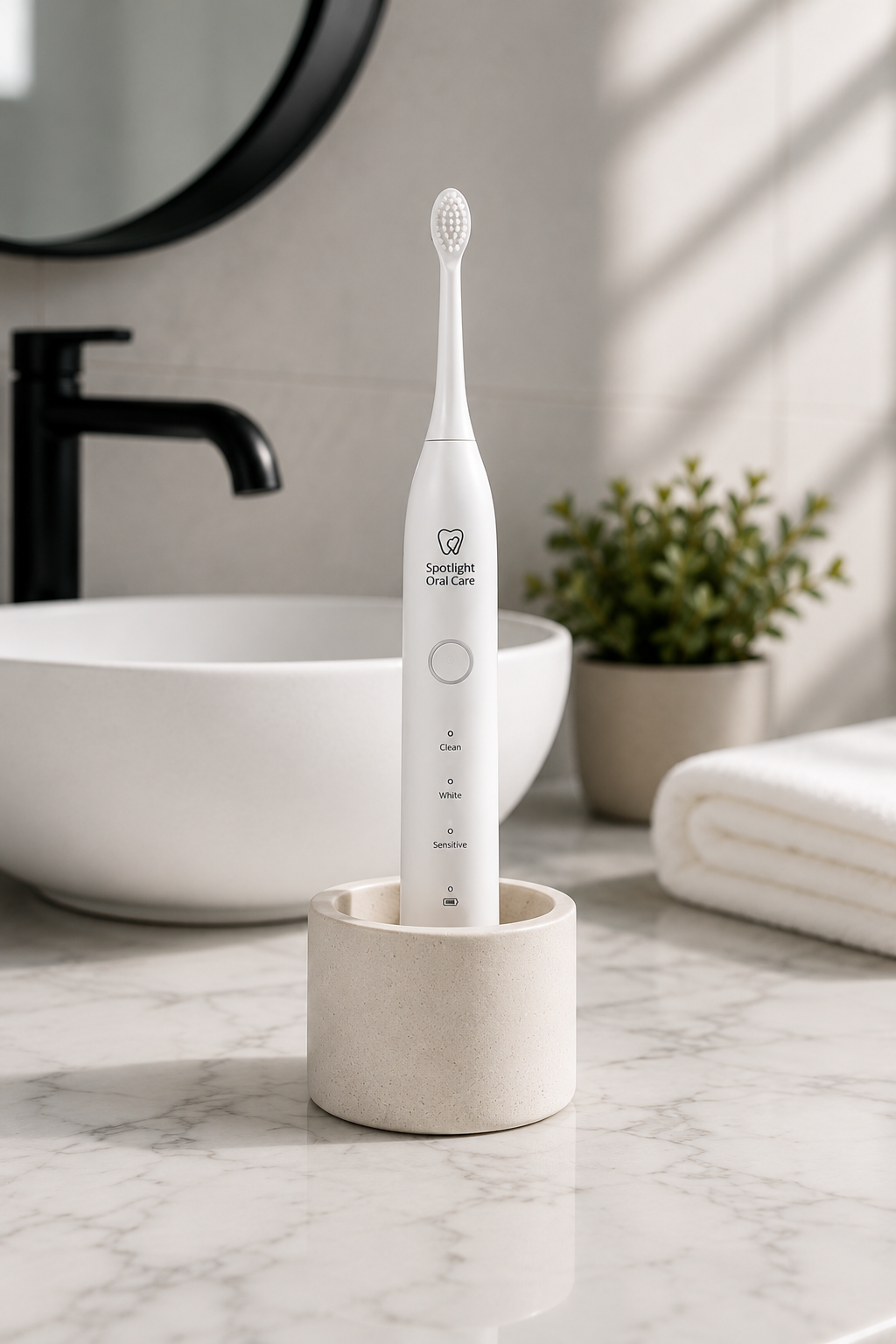 Smart Electric Toothbrush Cleaner